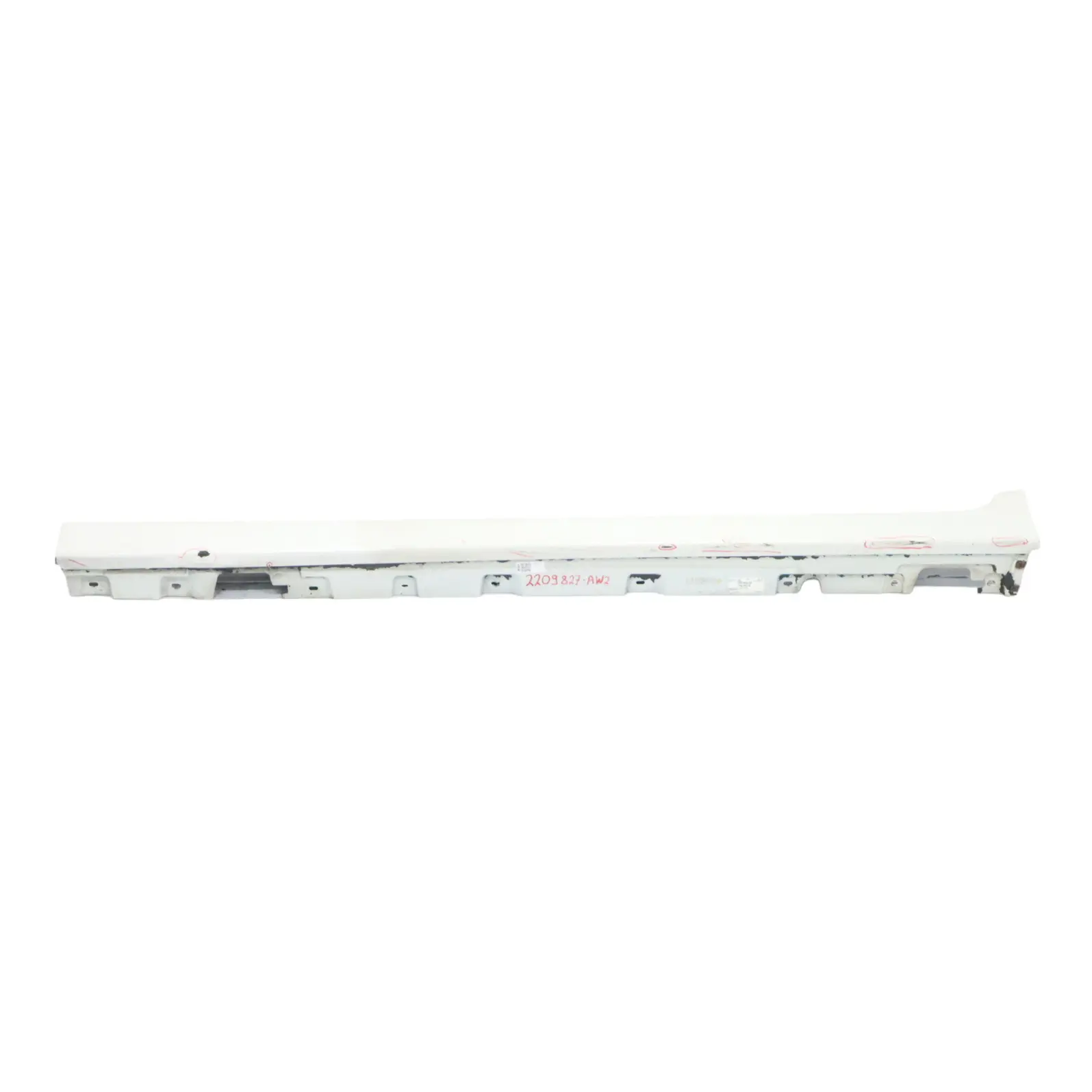 BMW F10 F11 Side Skirt Door Sill Cover Panel Left N/S Alpinweiss 3 - 300