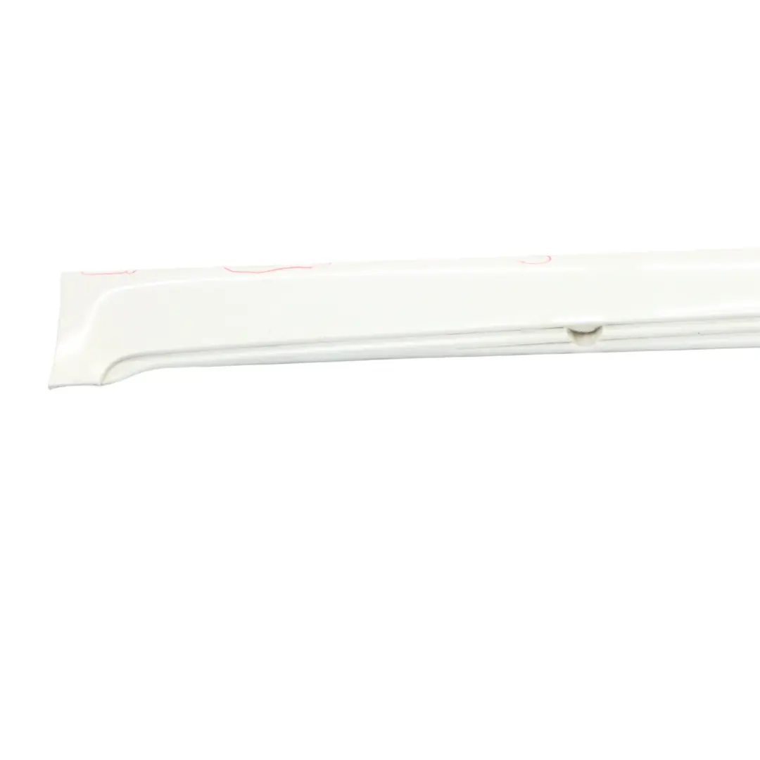BMW F10 F11 Side Skirt Door Sill Cover Panel Left N/S Alpinweiss 3 - 300 - SKU 2209827-AW2 - Part number 2209827