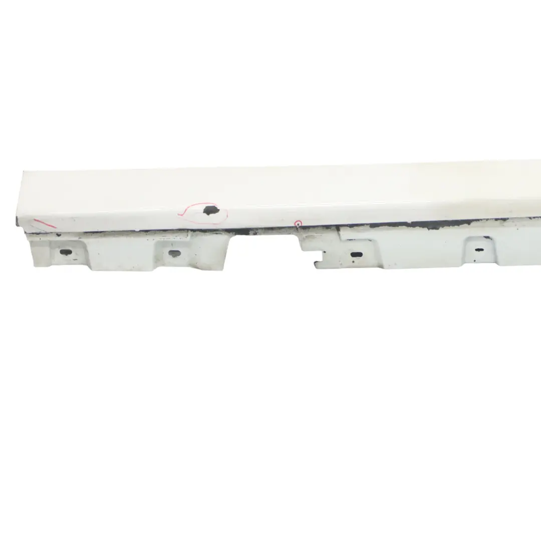 BMW F10 F11 Side Skirt Door Sill Cover Panel Left N/S Alpinweiss 3 - 300 - SKU 2209827-AW2 - Part number 2209827
