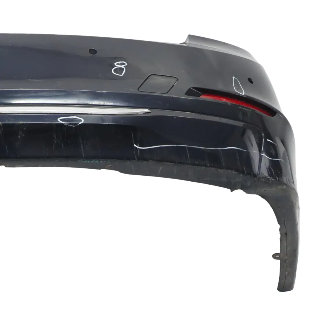 Bumper Rear Trim Panel PDC Imperial Blau Blue Metallic - A89 to BMW F30 with Part number 2239993 BMW F30 Bumper Rear Trim Panel PDC Imperial Blau Blue Metallic - A89 - SKU 2239993-IBB1 - Part number 2239993