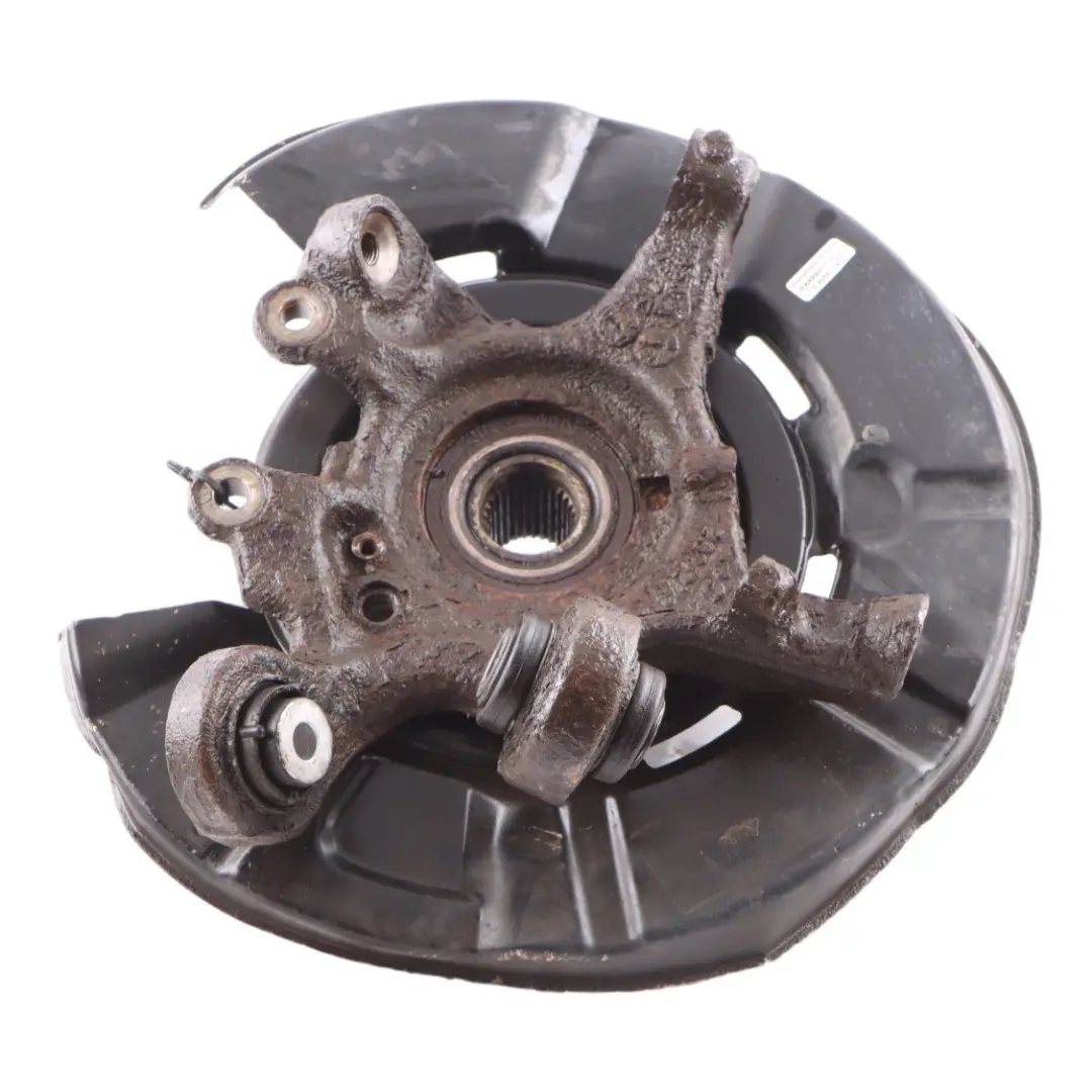 S65 Eje Trasero Pierna Freno Disco Rueda Bujes Derecha para BMW E90 M3 con número de pieza 2283542 BMW E90 M3 S65 Eje Trasero Pierna Freno Disco Rueda Bujes Derecha - SKU 2283542-1 - Número de pieza 2283542