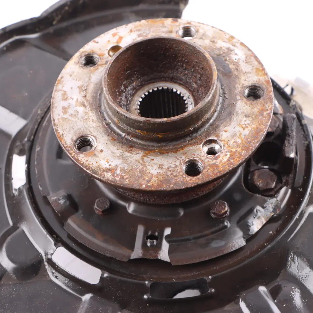 S65 Assale Posteriore Gamba Freno Disco Ruota Mozzo Destra per BMW E90 M3 con numero di parte 2283542 BMW E90 M3 S65 Assale Posteriore Gamba Freno Disco Ruota Mozzo Destra - SKU 2283542-1 - Numero di parte 2283542