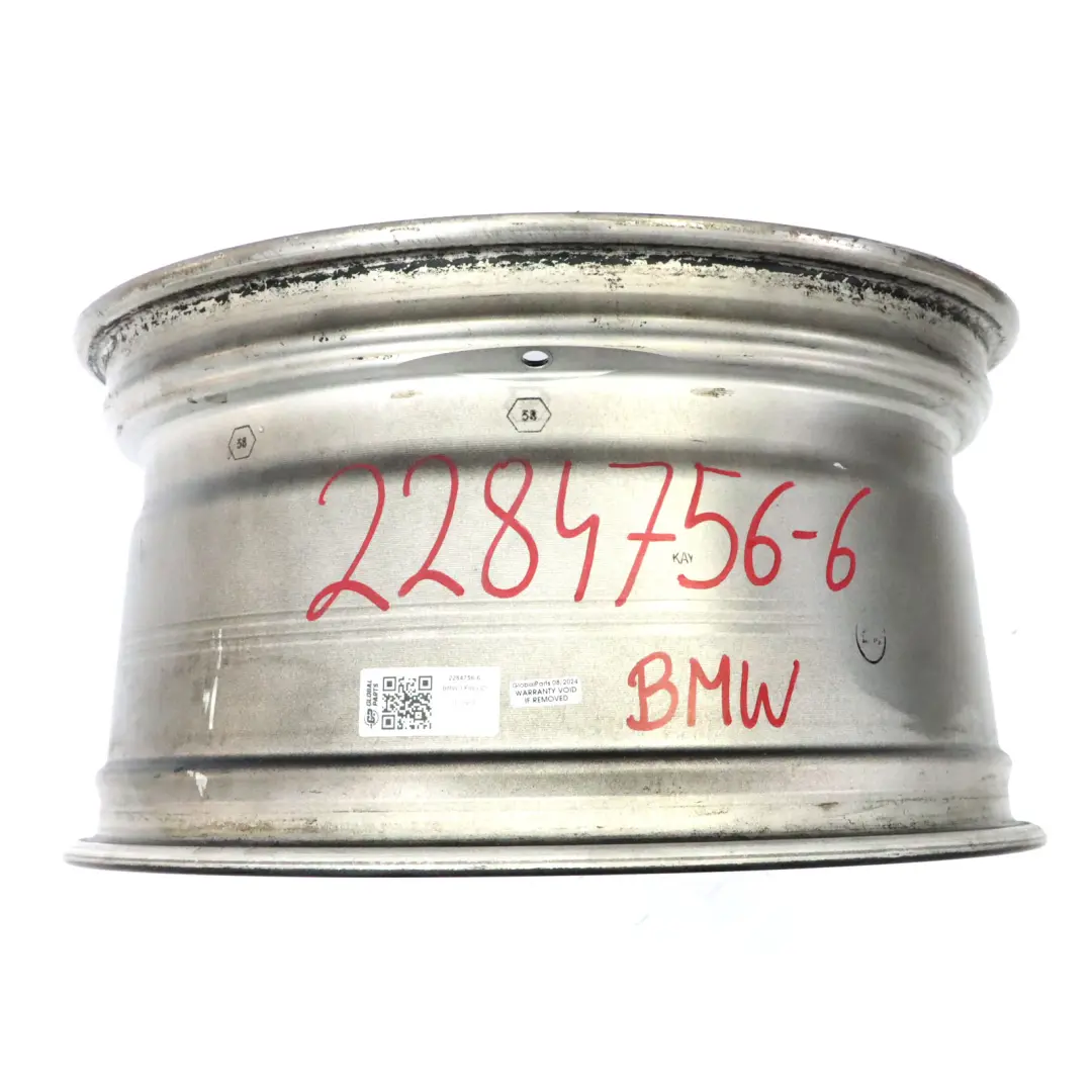 BMW F80 M3 F82 M4 Roue arrière Jante alliage M deux branches 19" 10J - SKU 2284756-6 - Numéro de pièce 2284756