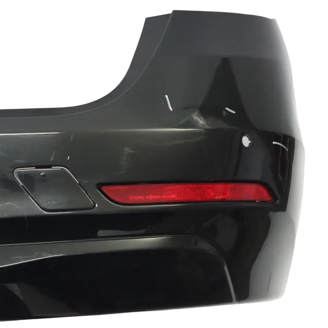 Bumper Trim Panel PDC Black Sapphire Metallic - 475 to BMW F31 Touring Rear with Part number 2295238 BMW F31 Touring Rear Bumper Trim Panel PDC Black Sapphire Metallic - 475 - SKU 2295238-BS - Part number 2295238