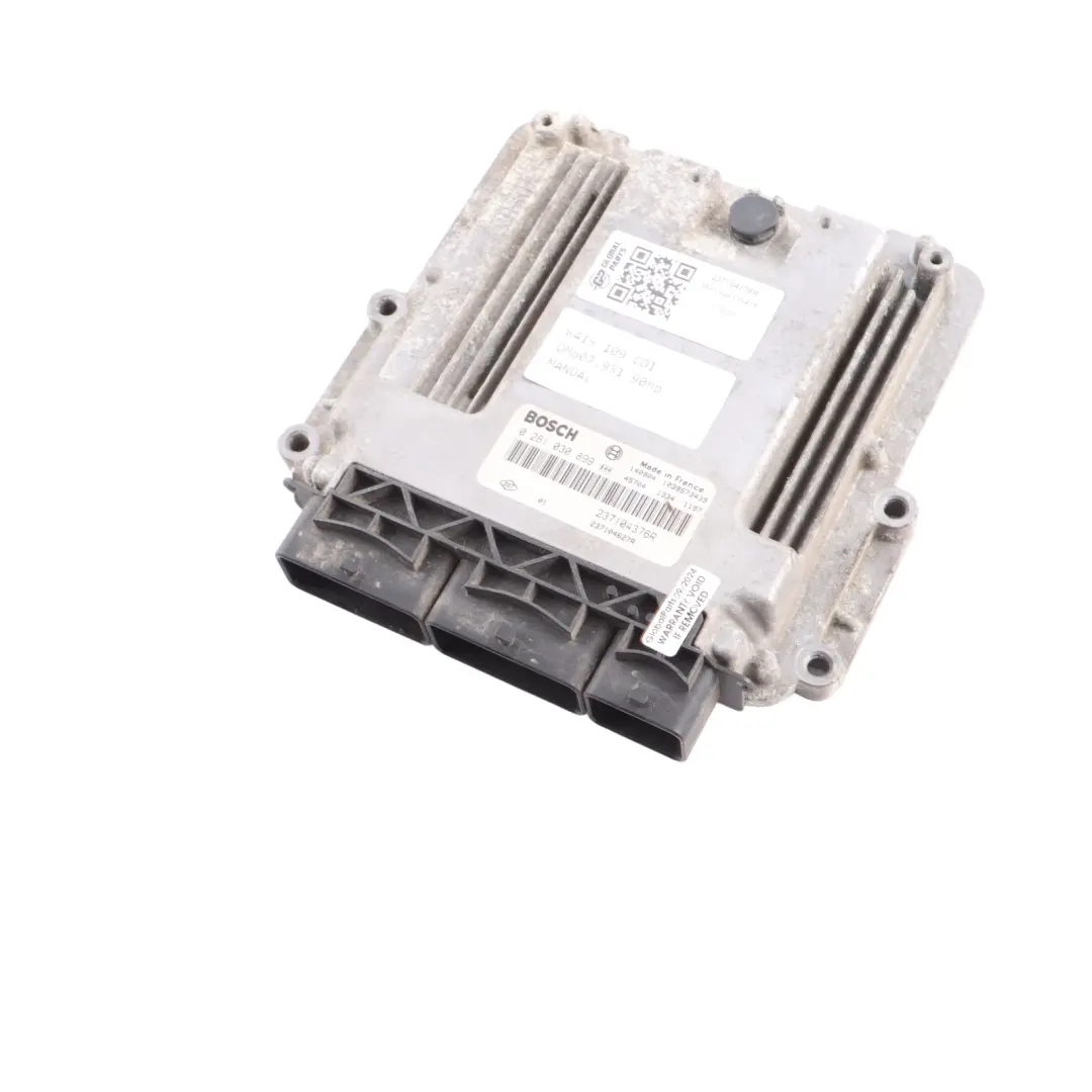 OM607.951 Centralina Motore Manual per Mercedes Citan W415 109 CDI con numero di parte 237104376R Mercedes Citan W415 109 CDI OM607.951 Centralina Motore Manual - SKU 237104376R - Numero di parte 237104376R