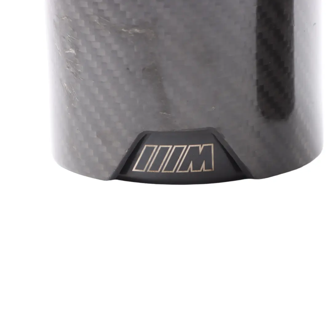 BMW F80 M3 F82 M4 M Sport Exhaust Tailpipe End Tips Carbon Set Kit - SKU 2468411-1 - Part number 2468411