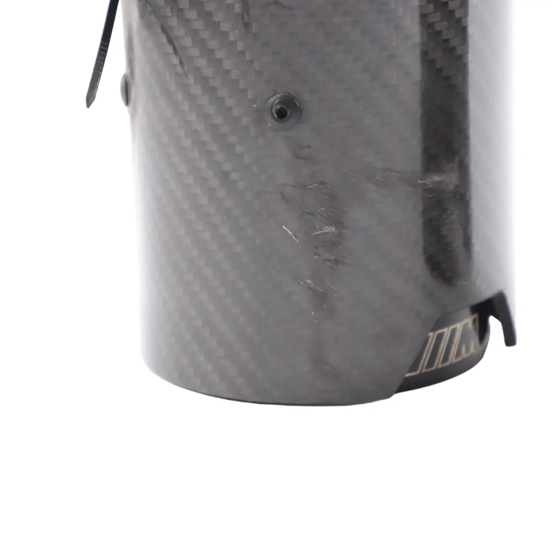 BMW F80 M3 F82 M4 M Sport Exhaust Tailpipe End Tips Carbon Set Kit - SKU 2468411-1 - Part number 2468411