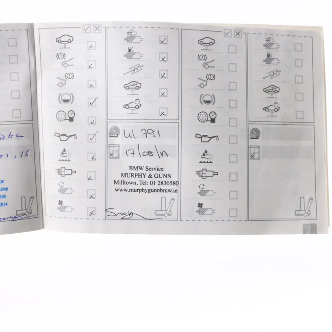 BMW E92 Owner's Book Manual Case Inctructions Wallet Pouch - SKU 2609294 - Part number 2609294