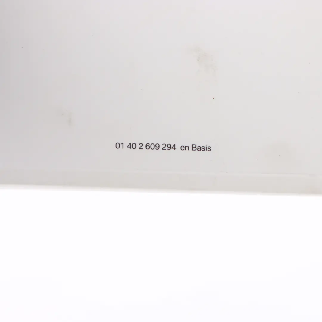 BMW E92 Owner's Book Manual Case Inctructions Wallet Pouch - SKU 2609294 - Part number 2609294