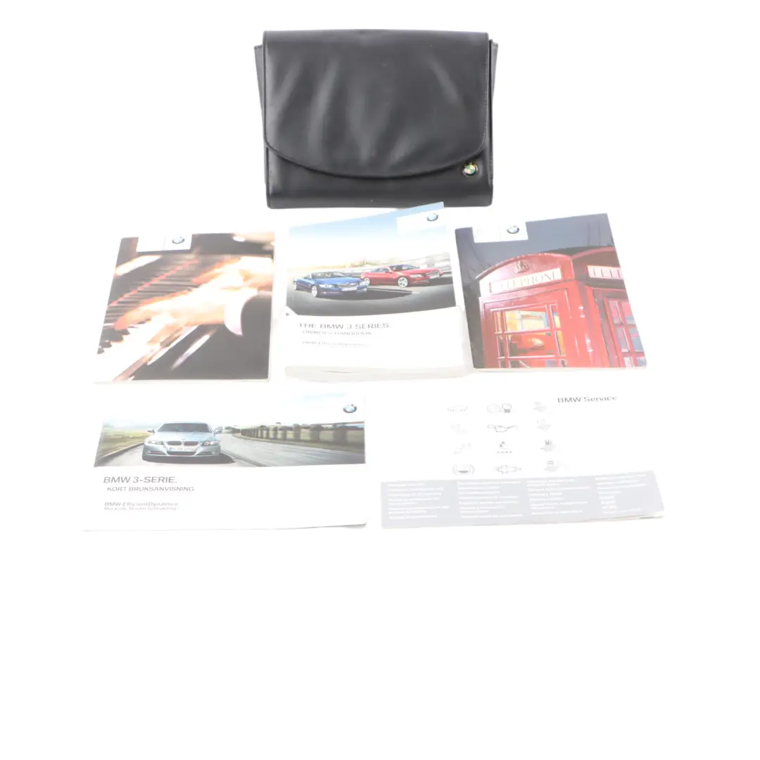 BMW E92 Owner's Book Manual Case Inctructions Wallet Pouch - SKU 2609294 - Part number 2609294