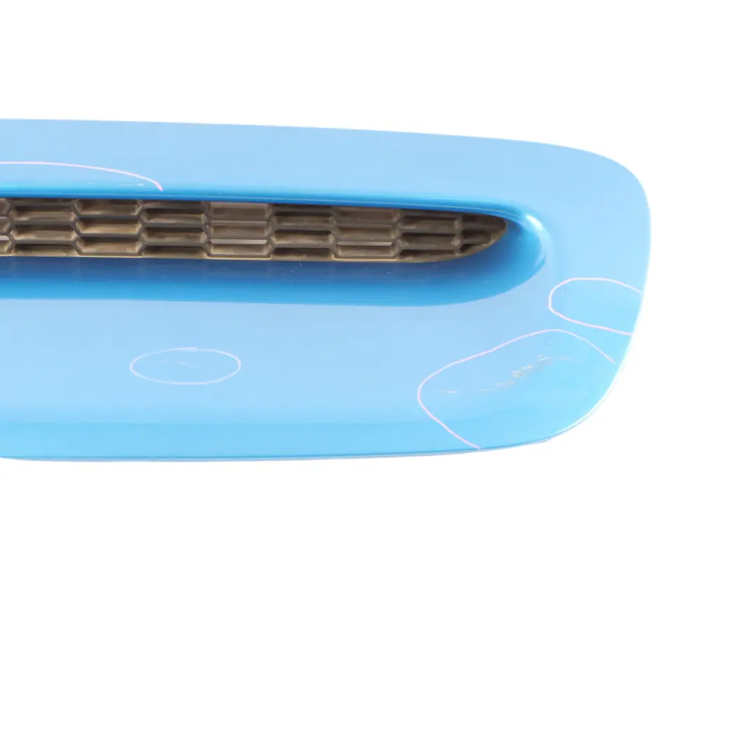 Inlet Grille Mini Cooper S R55 R56 Bonnet Hood Laser Blue - A59 to Air with Part number 2751736 Air Inlet Grille Mini Cooper S R55 R56 Bonnet Hood Laser Blue - A59 - SKU 2751736-LAB1 - Part number 2751736