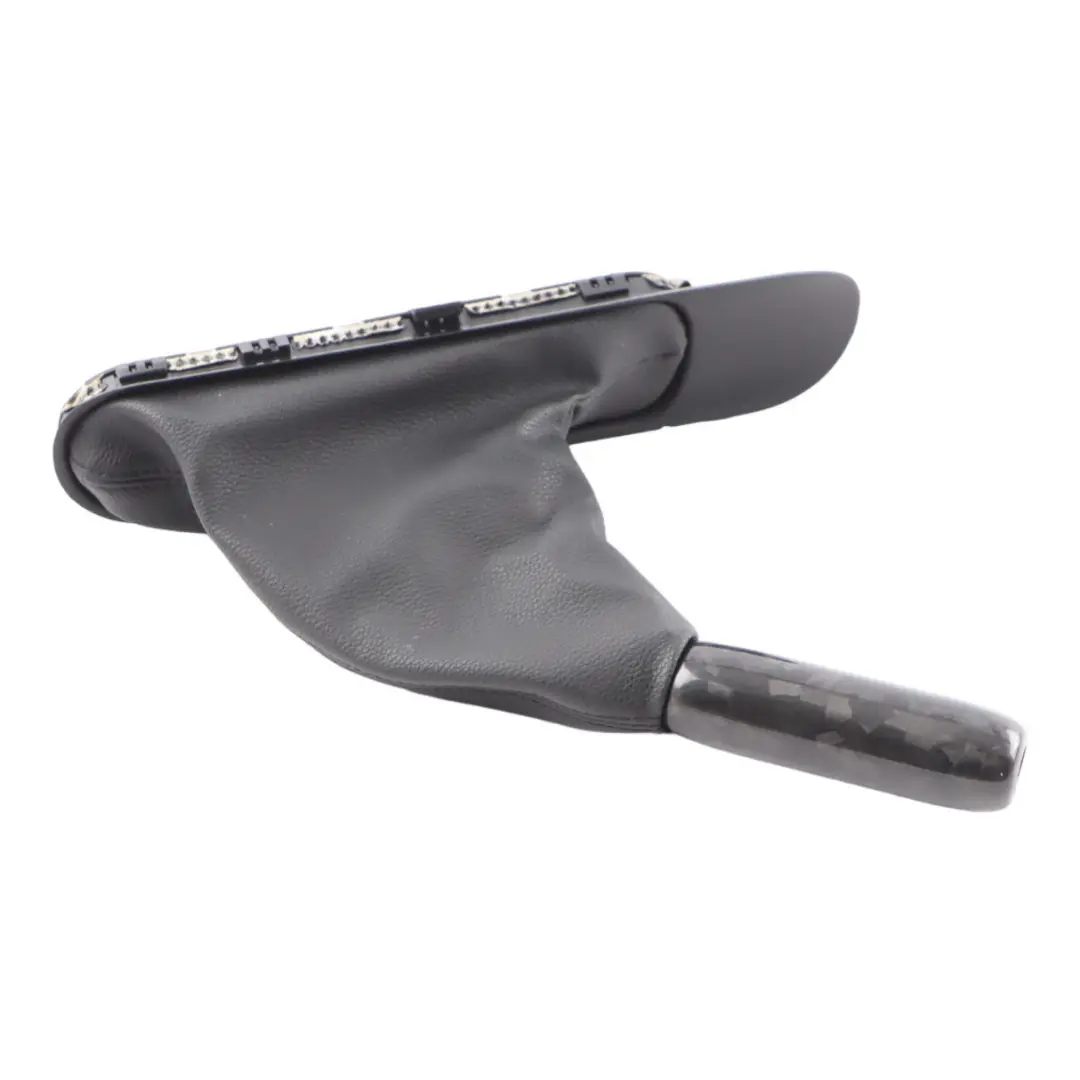 Handbrake Level Cover Black to Mini Cooper 5 R56 R55 R57 LCI with Part number 2752940 Mini Cooper 5 R56 R55 R57 LCI Handbrake Level Cover Black - SKU 2752940-6 - Part number 2752940