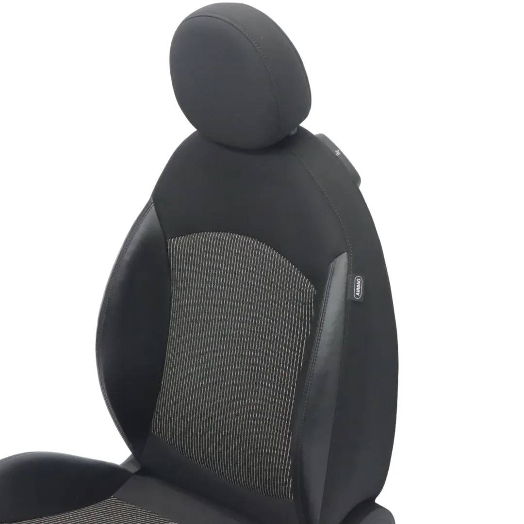 Front Seat Mini R55 R56 R57 Sport Left N/S Half Leather Black Interior to with Part number 2753491 Front Seat Mini R55 R56 R57 Sport Left N/S Half Leather Black Interior - SKU 2753491-5 - Part number 2753491