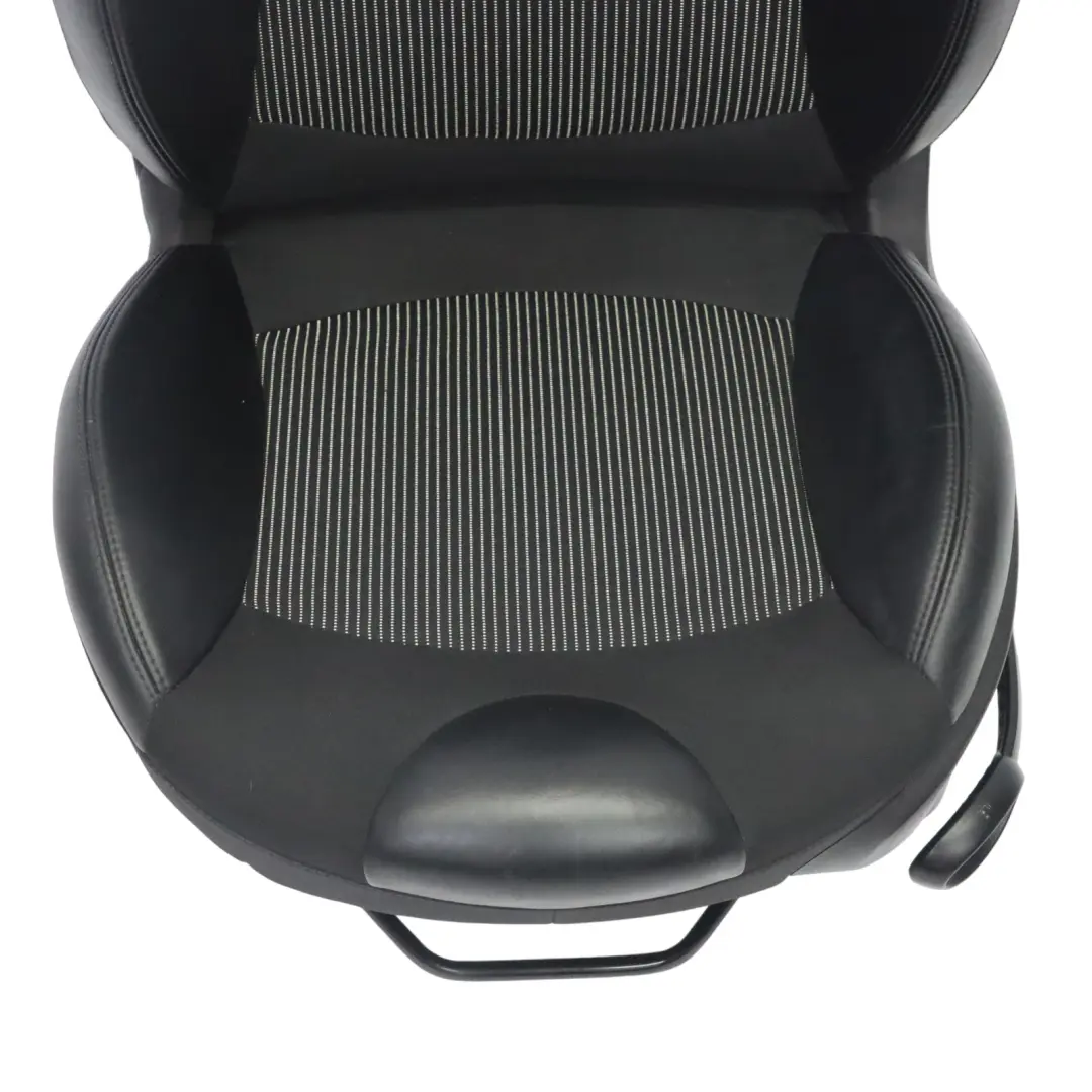  Front Seat Mini R55 R56 R57 Sport Left N/S Half Leather Black Interior - SKU 2753491-5 - Part number 2753491