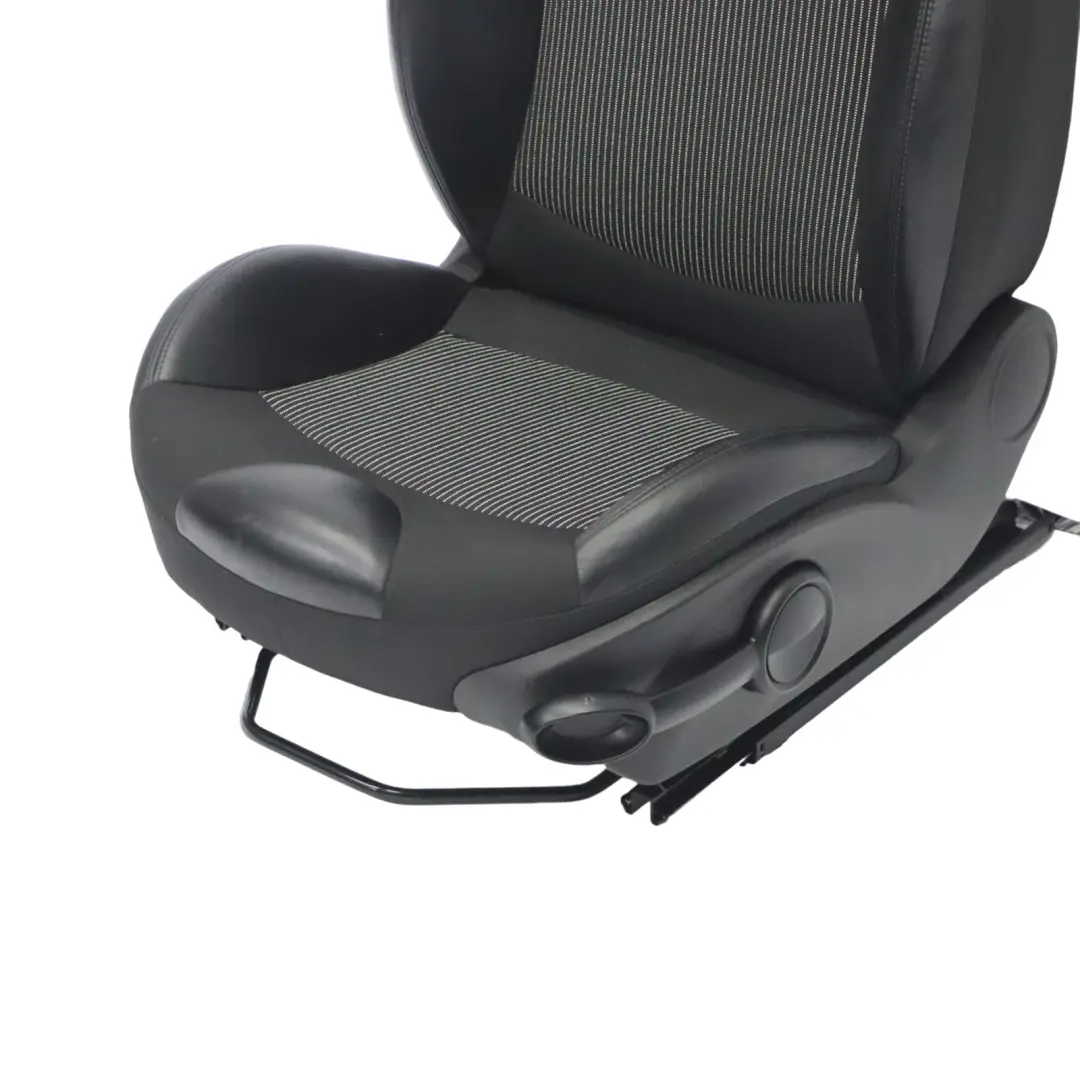  Sedile Anteriore Mini R55 R56 R57 Sport Sinistro Mezza Pelle Nero Interno - SKU 2753491-5 - Numero di parte 2753491