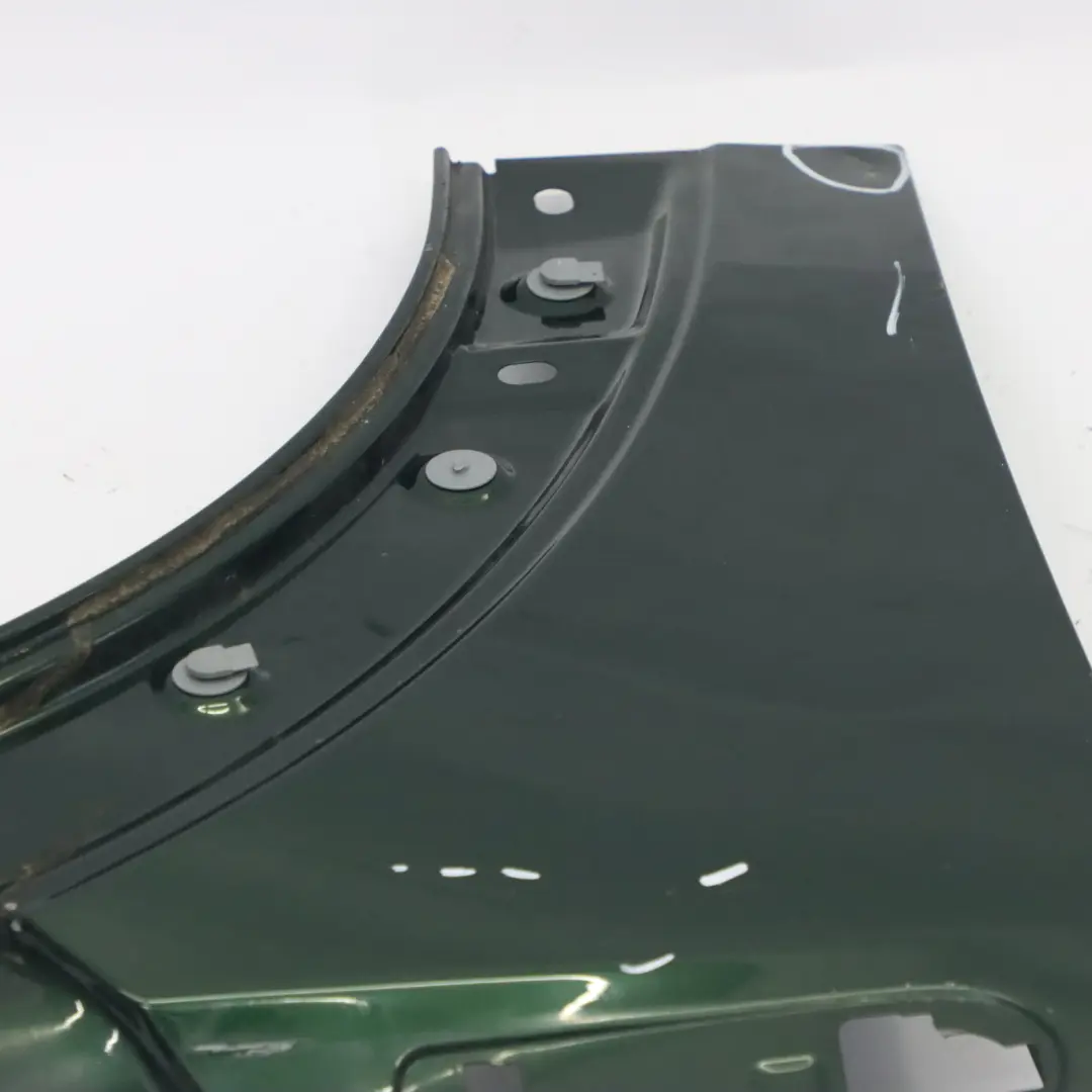 Side Wing Panel Front Right O/S Cover R55 British Racing Green II - B22 to Mini R56 with Part number 2754726 Mini R56 Side Wing Panel Front Right O/S Cover R55 British Racing Green II - B22 - SKU 2754726-BRGII - Part number 2754726