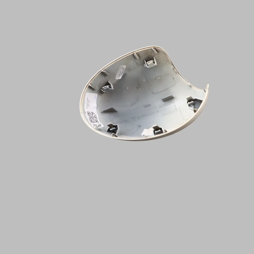 Mini Cooper R55 R56 R60 Cover Cap Right O/S Mirror Wing Pepper White 850 - SKU 2754914-PW - Part number 2754914