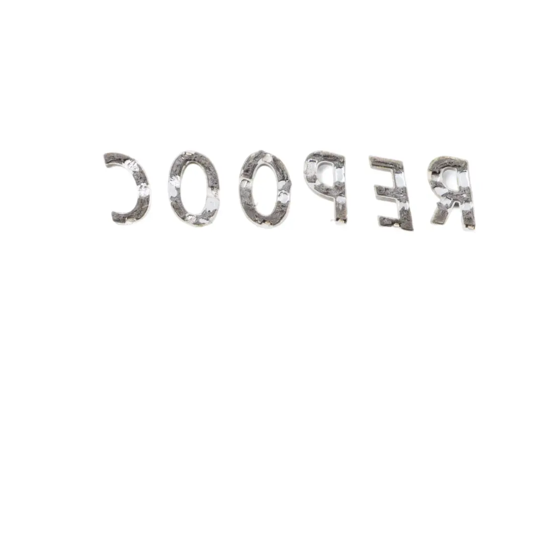 Mini F60 Heckklappe Kofferraumdeckel Schriftzug Emblem Abzeichen - SKU 2755617 - Teilenummer 2755617