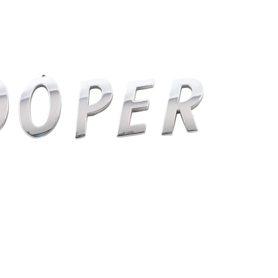 Heckklappe Kofferraumdeckel Schriftzug Emblem Abzeichen für Mini F60 mit Teilenummer 2755617 Mini F60 Heckklappe Kofferraumdeckel Schriftzug Emblem Abzeichen - SKU 2755617 - Teilenummer 2755617