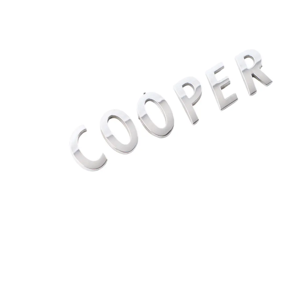 Puerta Trasera Tailgate Boot Lid Lettering Emblema Insignia para Mini F60 con número de pieza 2755617 Mini F60 Puerta Trasera Tailgate Boot Lid Lettering Emblema Insignia - SKU 2755617 - Número de pieza 2755617