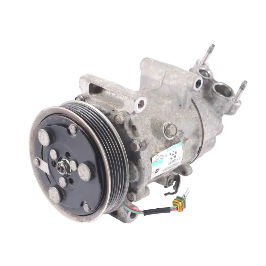  Compresor Aire Acondicionado Mini Cooper R55 R56 R57 R60 A/C Bomba - SKU 2758433-2 - Número de pieza 2758433