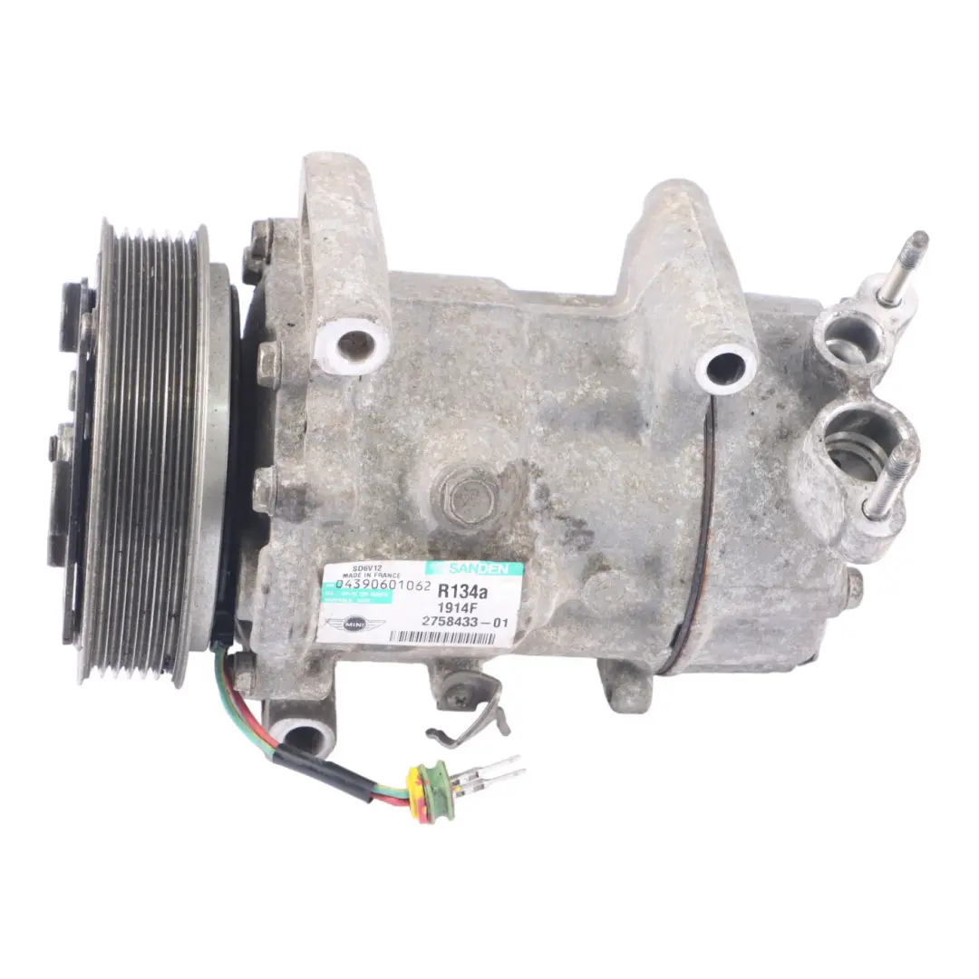  Compresseur Climatisation Mini Cooper R55 R56 R57 R60 A/C Pompe - SKU 2758433-2 - Numéro de pièce 2758433