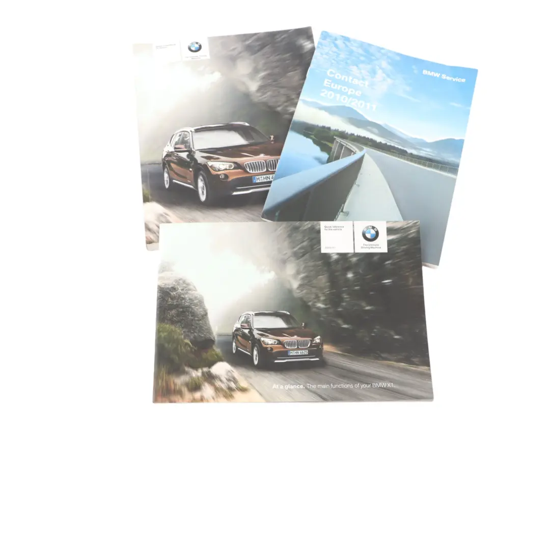 Owner's Handbook Service Booklet Instructions Pouch Case Wallet to BMW X1 E84 with Part number 2911226 BMW X1 E84 Owner's Handbook Service Booklet Instructions Pouch Case Wallet - SKU 2911226 - Part number 2911226