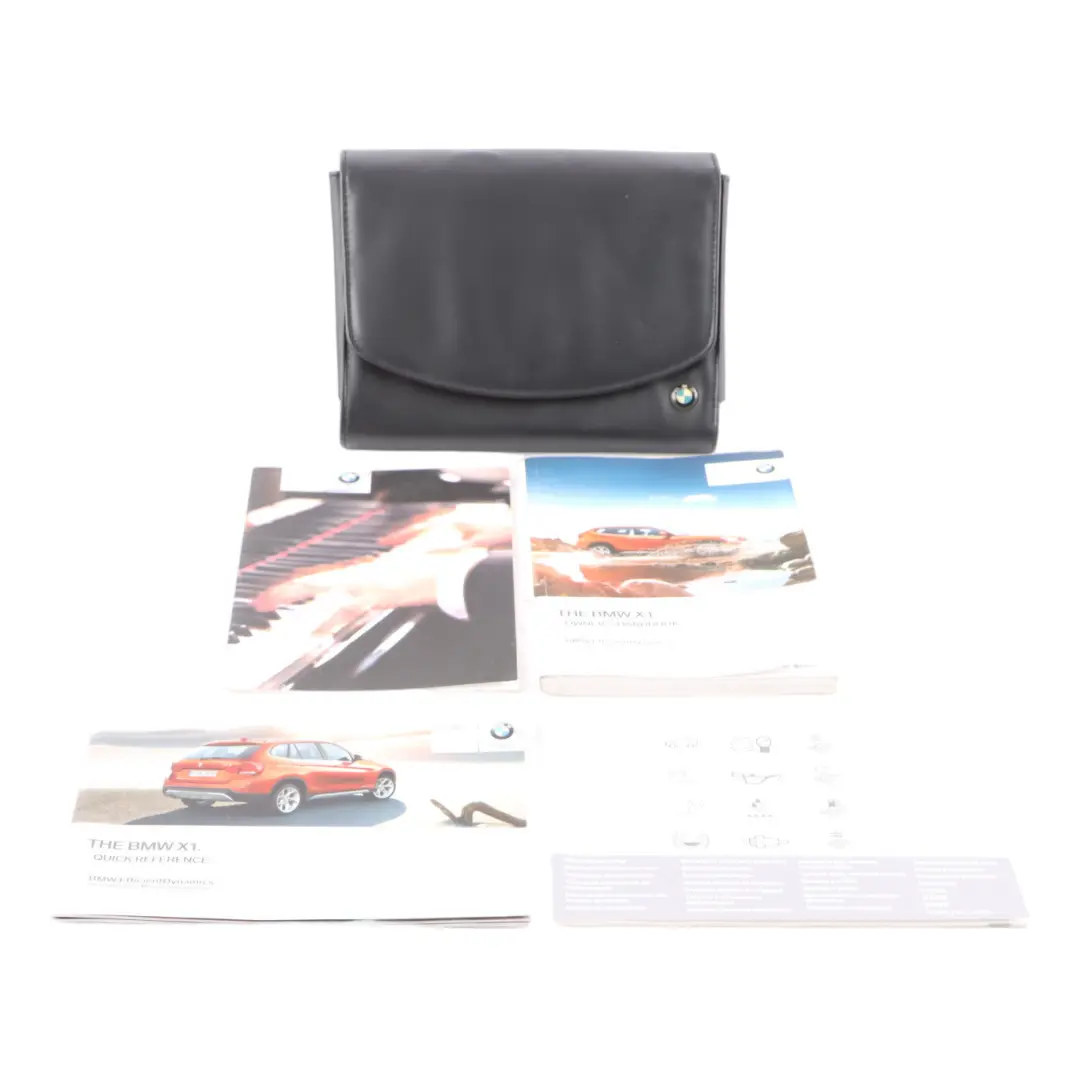 BMW X1 E84 Owner's Instructions Handbook Case Wallet Pouch - SKU 2918487 - Part number 2918487