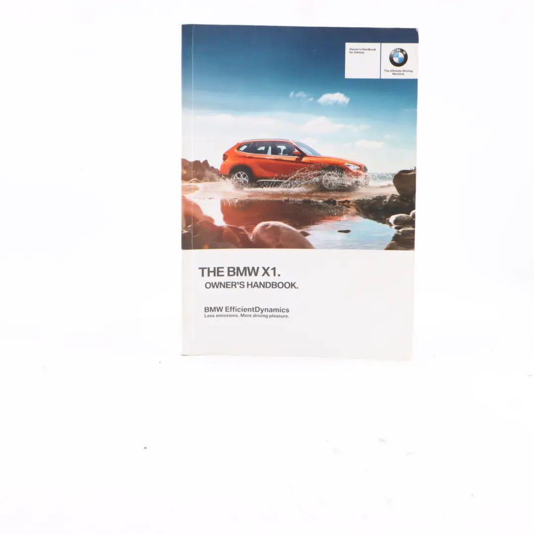 BMW X1 E84 Owner's Instructions Handbook Case Wallet Pouch - SKU 2918487 - Part number 2918487
