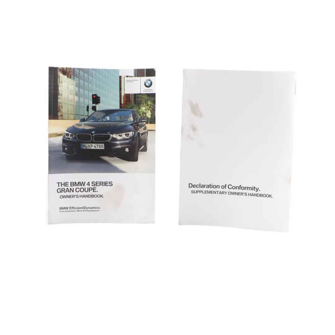 BMW F36 Gran Coupe LCI Owner's Handbook Instruction Manual - SKU 2981532 - Part number 2981532