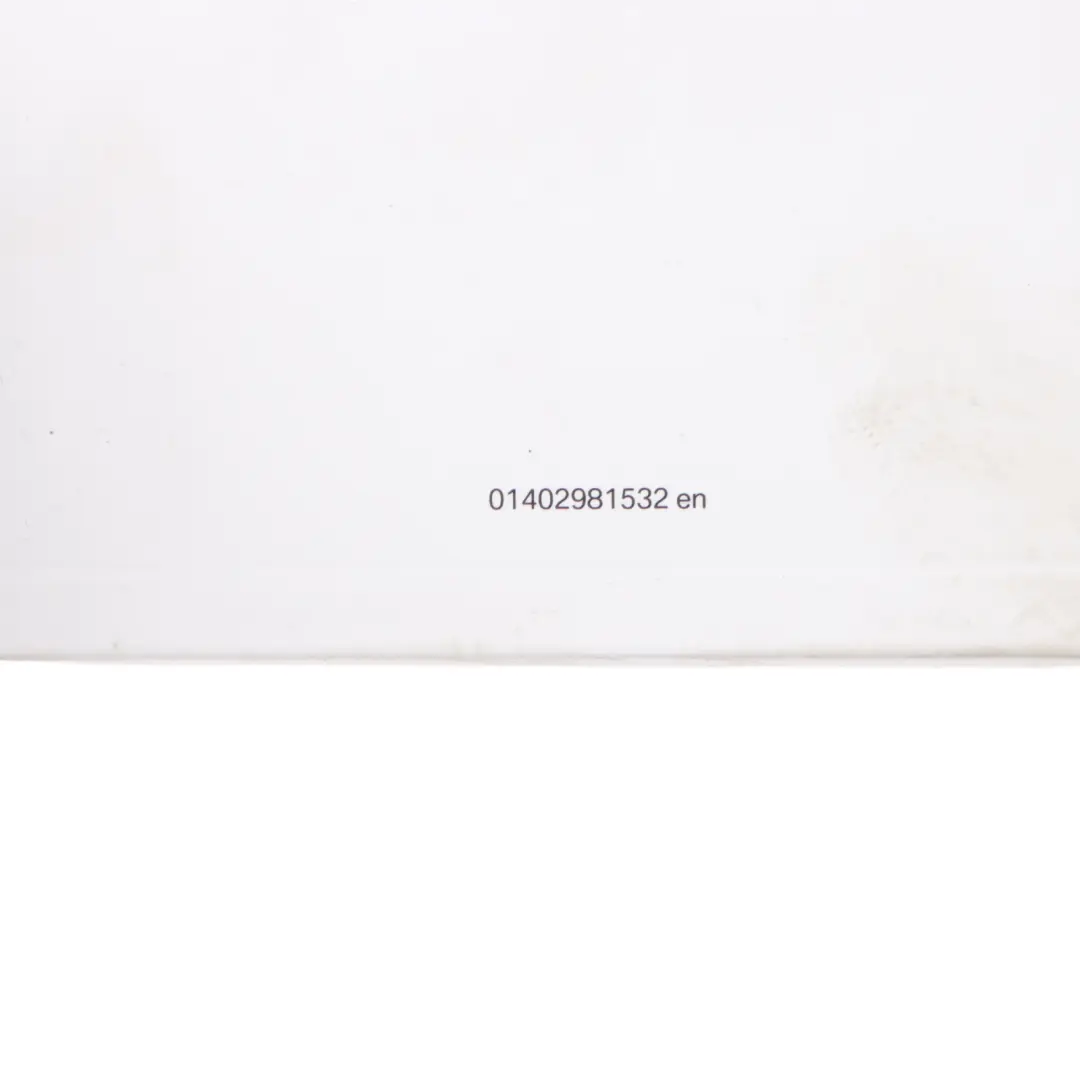 Owner's Handbook Instruction Manual to BMW F36 Gran Coupe LCI with Part number 2981532 BMW F36 Gran Coupe LCI Owner's Handbook Instruction Manual - SKU 2981532 - Part number 2981532