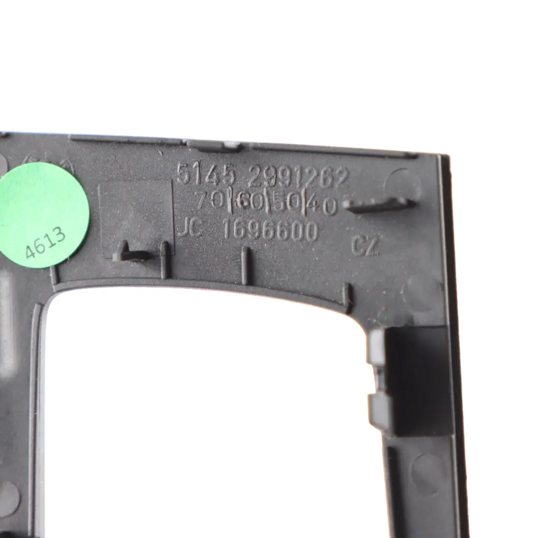 Navigation Centre Console Frame Trim Cover Panel Black to BMW X1 E84 with Part number 2991262 BMW X1 E84 Navigation Centre Console Frame Trim Cover Panel Black - SKU 2991262 - Part number 2991262