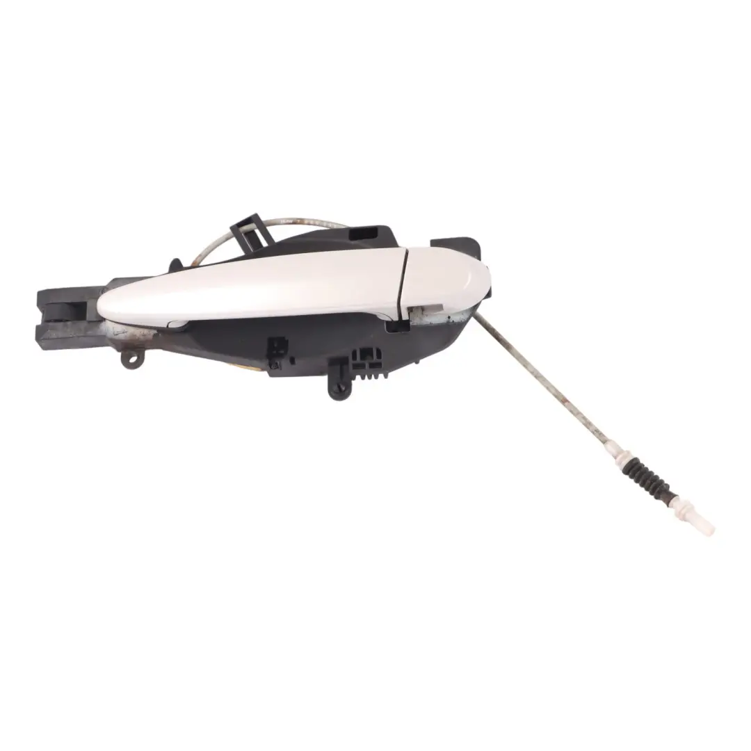 BMW X1 E84 Door Handle Grab Rear Left N/S Outside Bracket Mineral White - A96 - SKU 2992975-MW - Part number 2992975