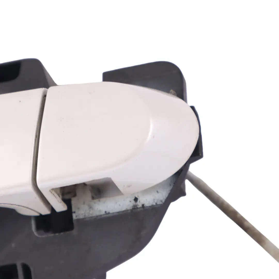 BMW X1 E84 Door Handle Grab Rear Left N/S Outside Bracket Mineral White - A96 - SKU 2992975-MW - Part number 2992975