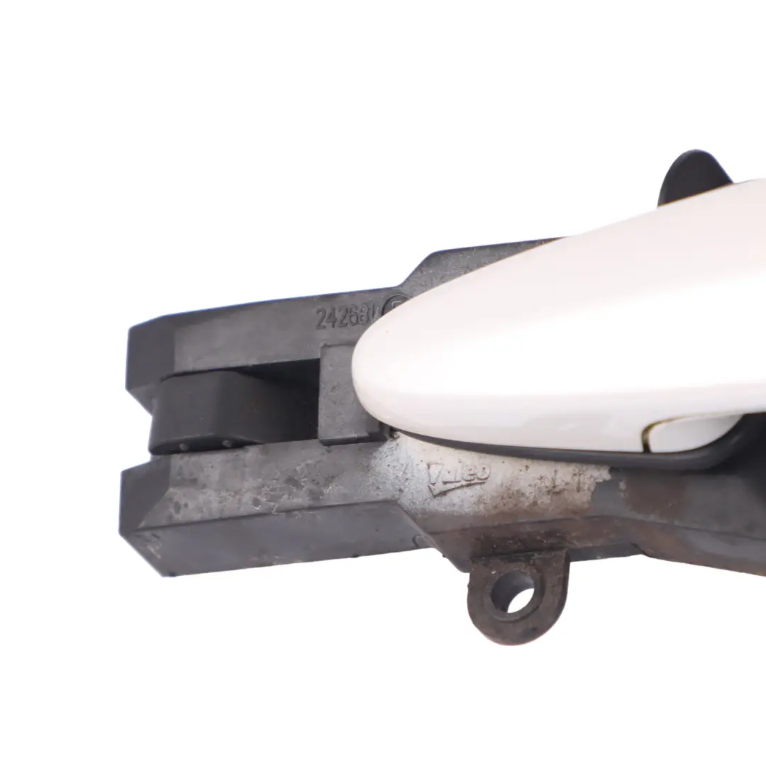 Door Handle Grab Rear Left N/S Outside Bracket Mineral White - A96 to BMW X1 E84 with Part number 2992975 BMW X1 E84 Door Handle Grab Rear Left N/S Outside Bracket Mineral White - A96 - SKU 2992975-MW - Part number 2992975