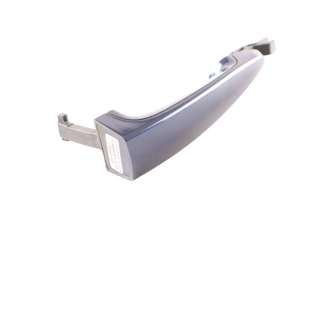BMW X1 E84 Door Handle Front Left N/S Outside Exterior Grab Deep Sea Blue - A76 - SKU 2992985-DSB - Part number 2992985