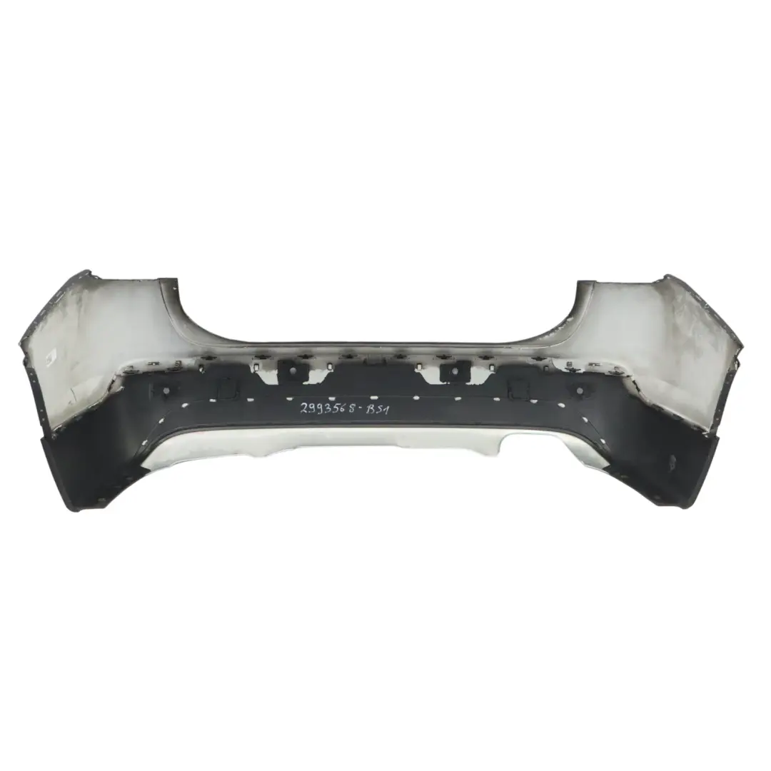 Complete Rear Bumper Trim Panel PDC Black Sapphire Metallic - 475 to BMW X1 E84 with Part number 2993568 BMW X1 E84 Complete Rear Bumper Trim Panel PDC Black Sapphire Metallic - 475 - SKU 2993568-BS1 - Part number 2993568