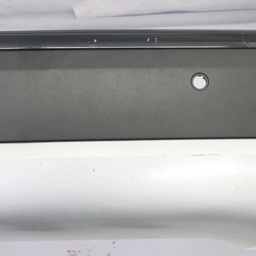 Complete Rear Bumper Trim Panel PDC Black Sapphire Metallic - 475 to BMW X1 E84 with Part number 2993568 BMW X1 E84 Complete Rear Bumper Trim Panel PDC Black Sapphire Metallic - 475 - SKU 2993568-BS1 - Part number 2993568