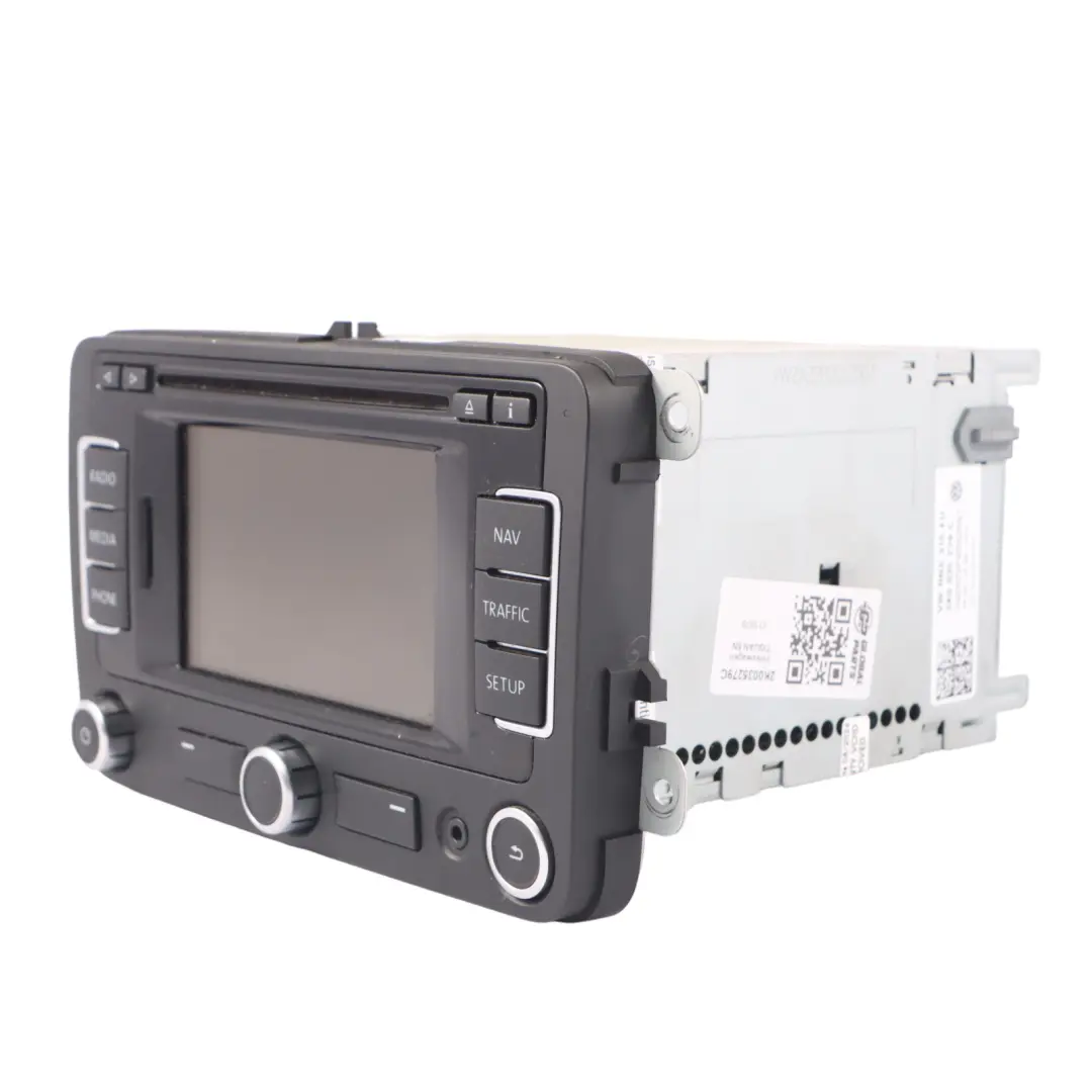 Sat Navi Stereo Radio Audio Head Unit CD Player Volkswagen Tiguan 5N - SKU 2K0035279C - Part number 2K0035279C