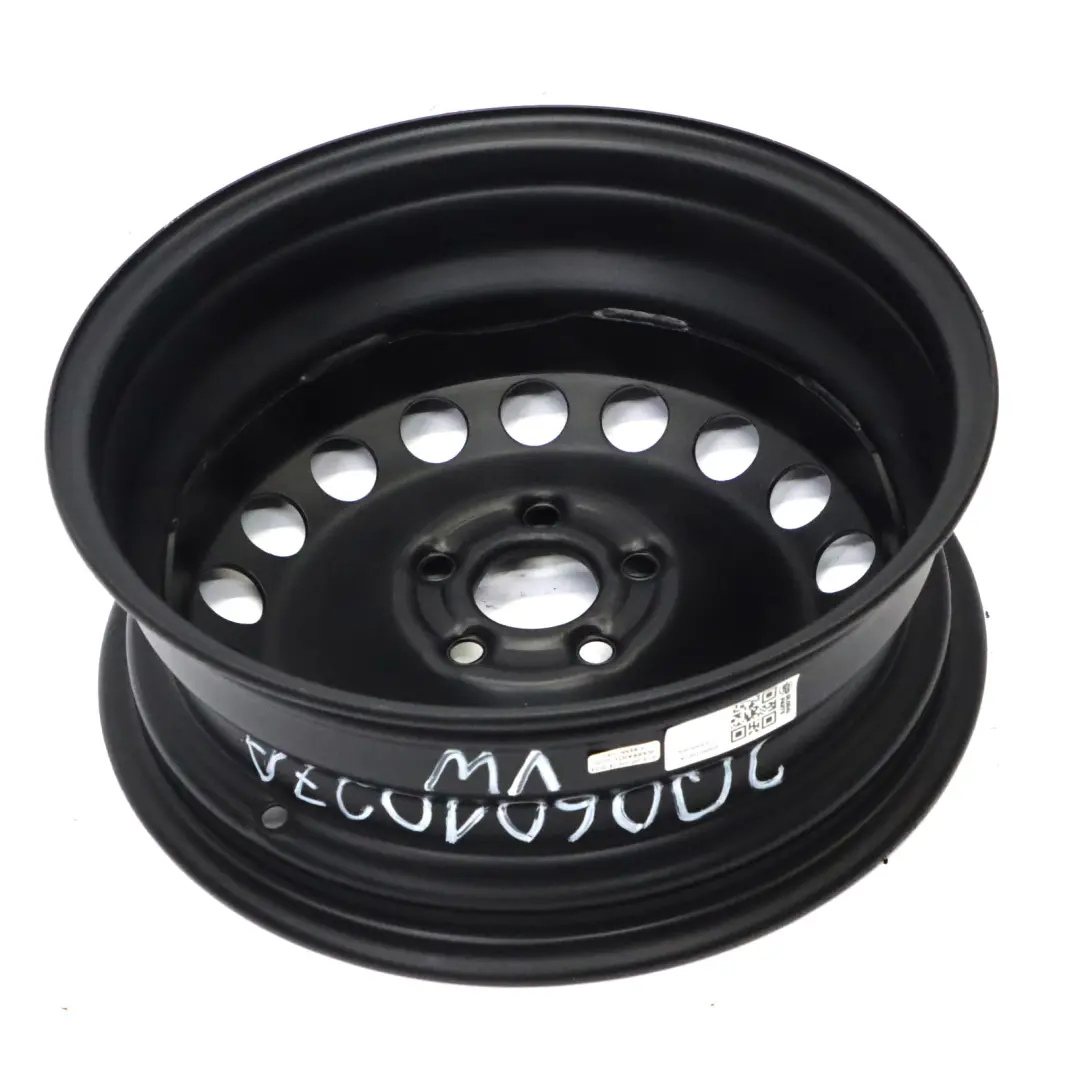Stahlfelge 15" 5.5J ET:40 für Volkswagen Polo Audi A1 Seat Ibiza mit Teilenummer 2Q0601027A Volkswagen Polo Audi A1 Seat Ibiza Stahlfelge 15" 5.5J ET:40 - SKU 2Q0601027A - Teilenummer 2Q0601027A