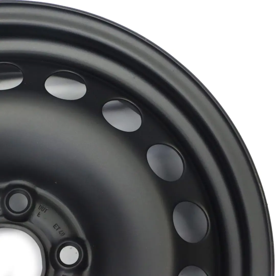 Stahlfelge 15" 5.5J ET:40 für Volkswagen Polo Audi A1 Seat Ibiza mit Teilenummer 2Q0601027A Volkswagen Polo Audi A1 Seat Ibiza Stahlfelge 15" 5.5J ET:40 - SKU 2Q0601027A - Teilenummer 2Q0601027A