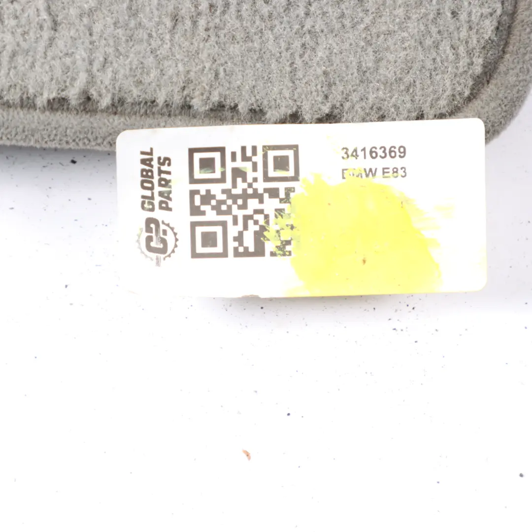Floor Mats Set Interior Front Rear Carpet Covers Grey to BMW X3 E83 with Part number 3416369 BMW X3 E83 Floor Mats Set Interior Front Rear Carpet Covers Grey - SKU 3416369 - Part number 3416369