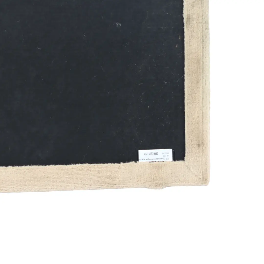 Portellone Posteriore Tappeto Per Bagagli Sandbeige Beige per BMW X3 E83 con numero di parte 3422827 BMW X3 E83 Portellone Posteriore Tappeto Per Bagagli Sandbeige Beige - SKU 3422827 - Numero di parte 3422827