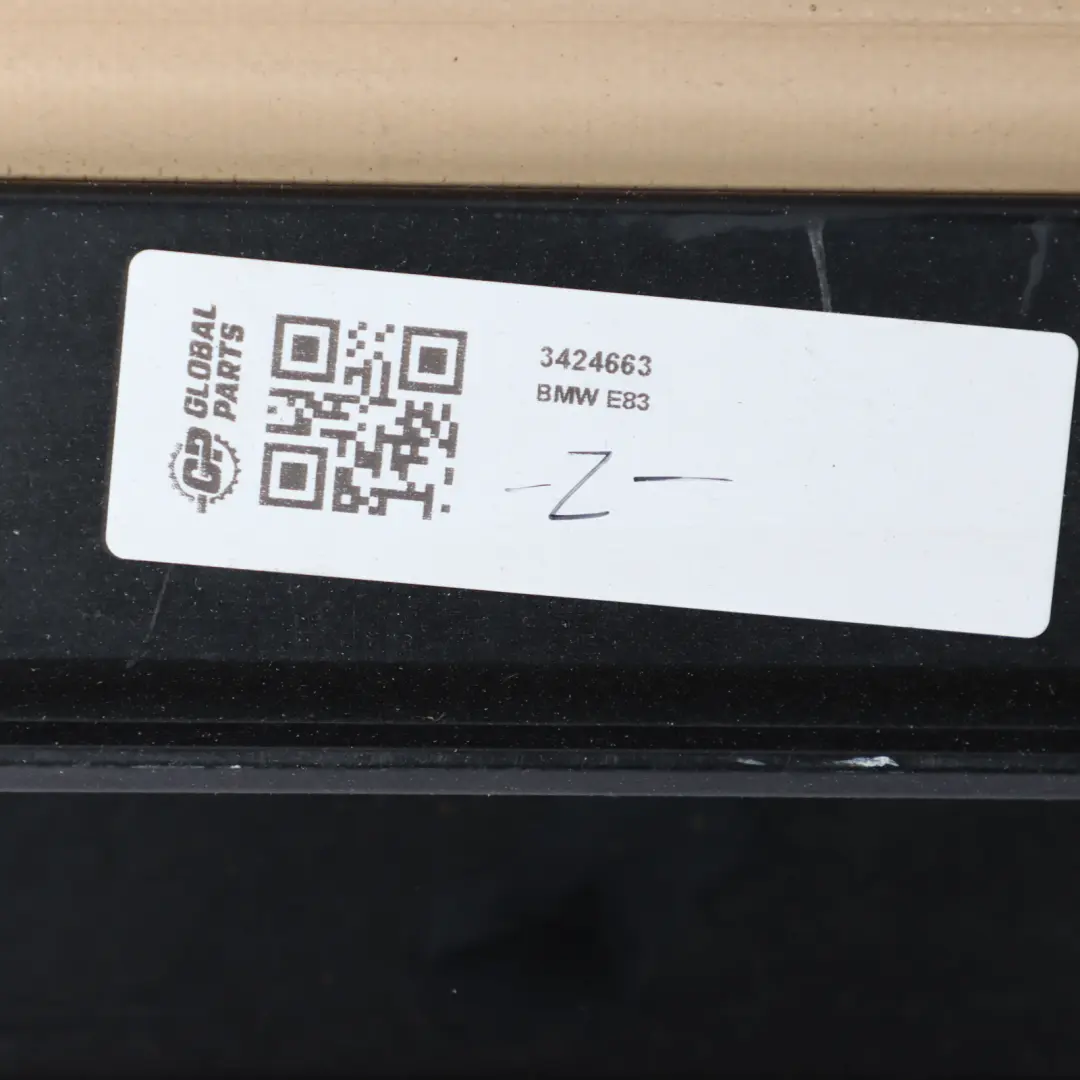 BMW X3 Series E83 Roller Blind Parcel Shelf Load Space Cover Sandbeige Beige - SKU 3424663 - Part number 3424663