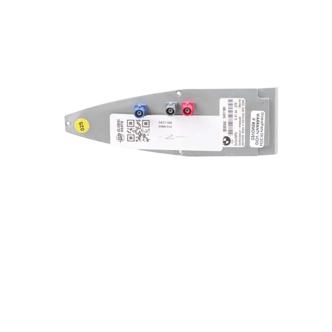 Telephone Bluetooth Roof Aerial Module Control Unit to BMW E83 with Part number 3437180 BMW E83 Telephone Bluetooth Roof Aerial Module Control Unit - SKU 3437180 - Part number 3437180