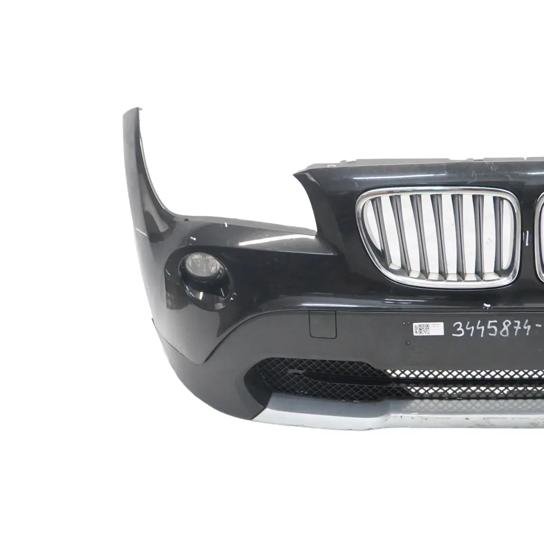 Front Bumper BMW X3 E83 LCI Complete Trim Panel PDC Black Sapphire Metallic 475 to with Part number 3445874 Front Bumper BMW X3 E83 LCI Complete Trim Panel PDC Black Sapphire Metallic 475 - SKU 3445874-BS1 - Part number 3445874