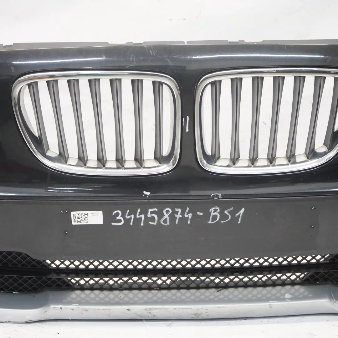  Front Bumper BMW X3 E83 LCI Complete Trim Panel PDC Black Sapphire Metallic 475 - SKU 3445874-BS1 - Part number 3445874