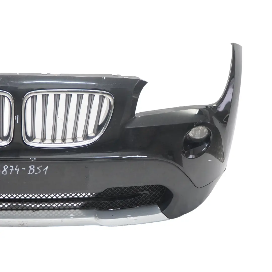  Front Bumper BMW X3 E83 LCI Complete Trim Panel PDC Black Sapphire Metallic 475 - SKU 3445874-BS1 - Part number 3445874