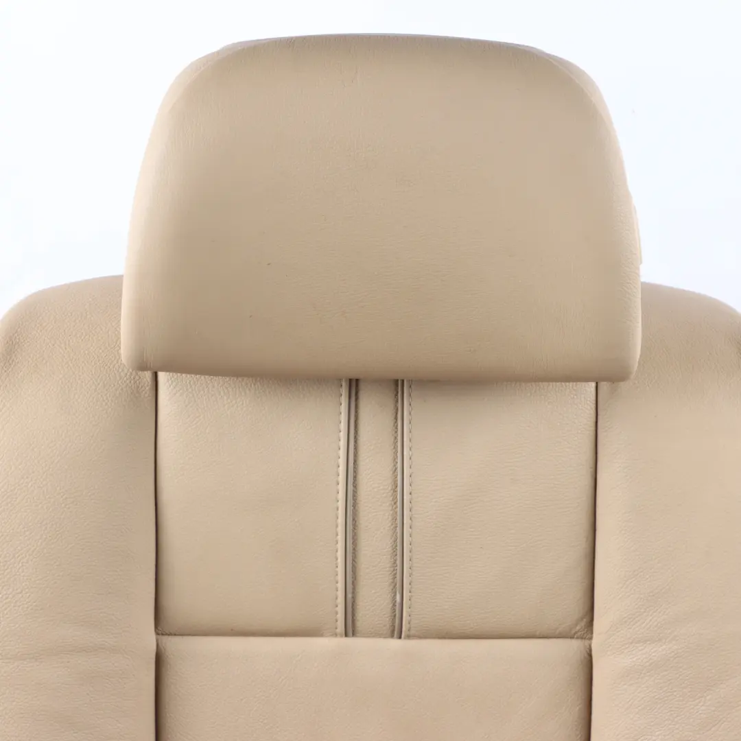 Front Left N/S Interior Leather Sand Beige to BMW X3 E83 LCI Seat with Part number 3448609 BMW X3 E83 LCI Seat Front Left N/S Interior Leather Sand Beige - SKU 3448609-1 - Part number 3448609