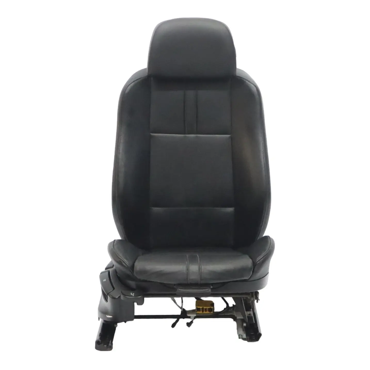 Sedile anteriore BMW X3 E83 LCI Destro Sport Interno Pelle Nevada Nero